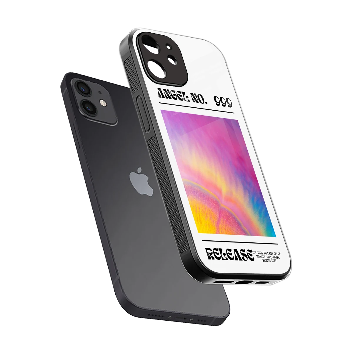 999 sleek iphone 11 cover with tempered glass back and TPU edges