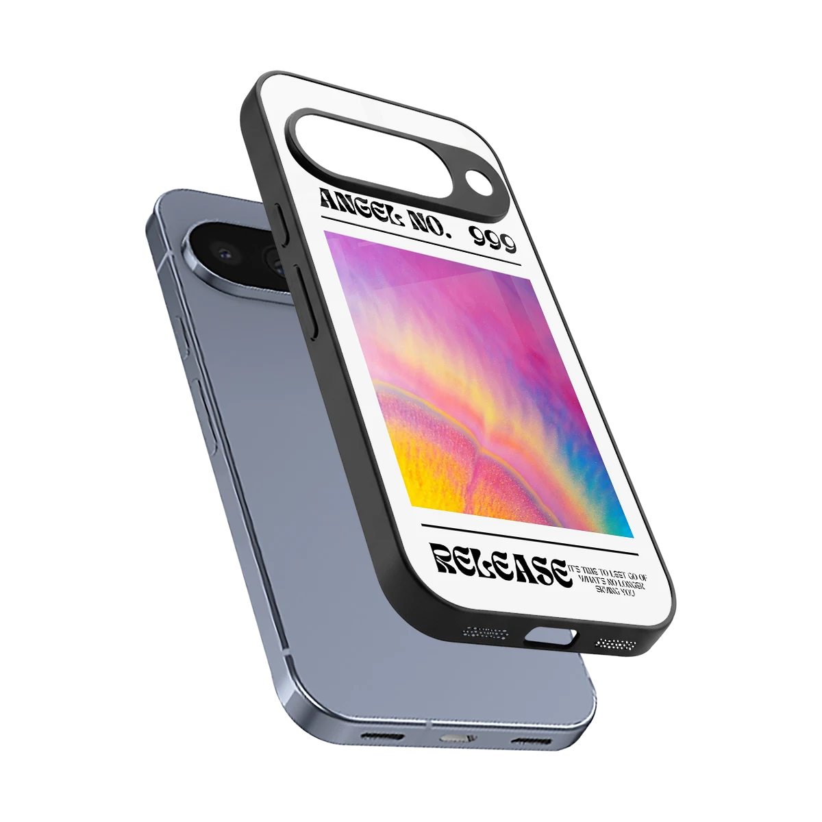 999 sleek google pixel 10 cover with tempered glass back and TPU edges