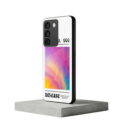 999 vivo y200 5g mobile cover | shockproof glass phone case