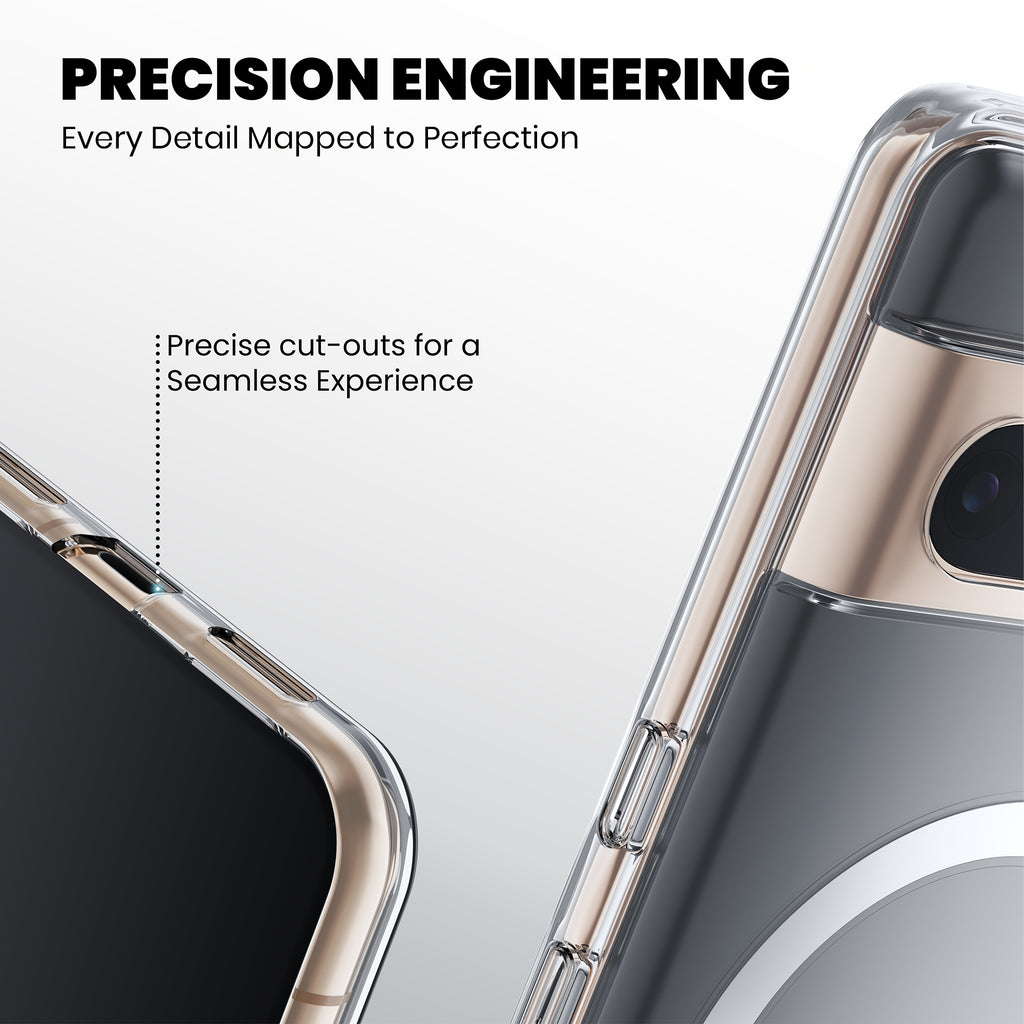 Anti Yellow Magsafe Clear Case for Google Pixel 7 Pro