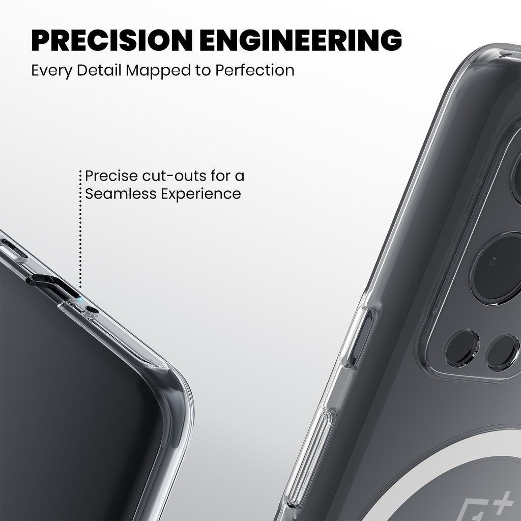 Anti Yellow Magsafe Clear Case for OnePlus 8t