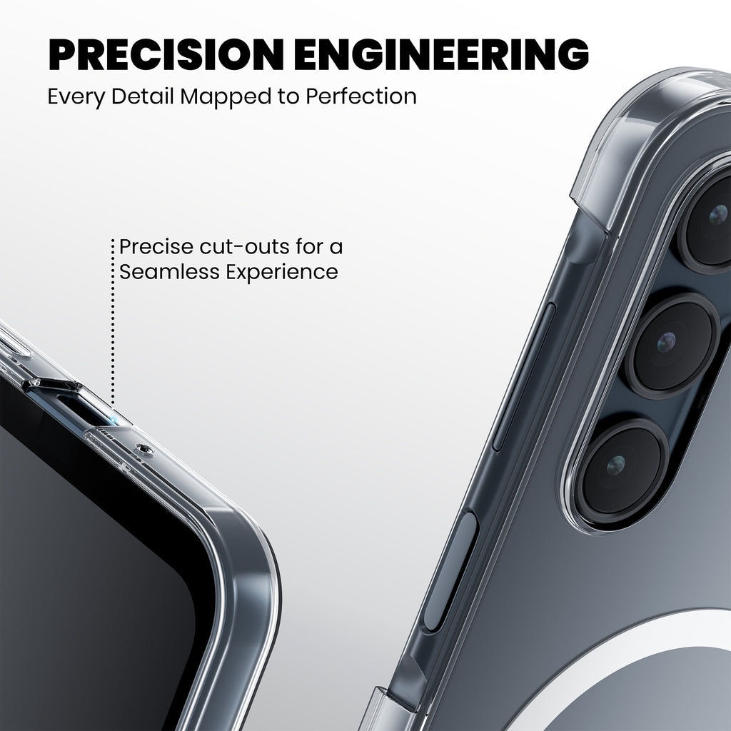 Anti Yellow Magsafe Clear Case for Samsung Galaxy A35 5G