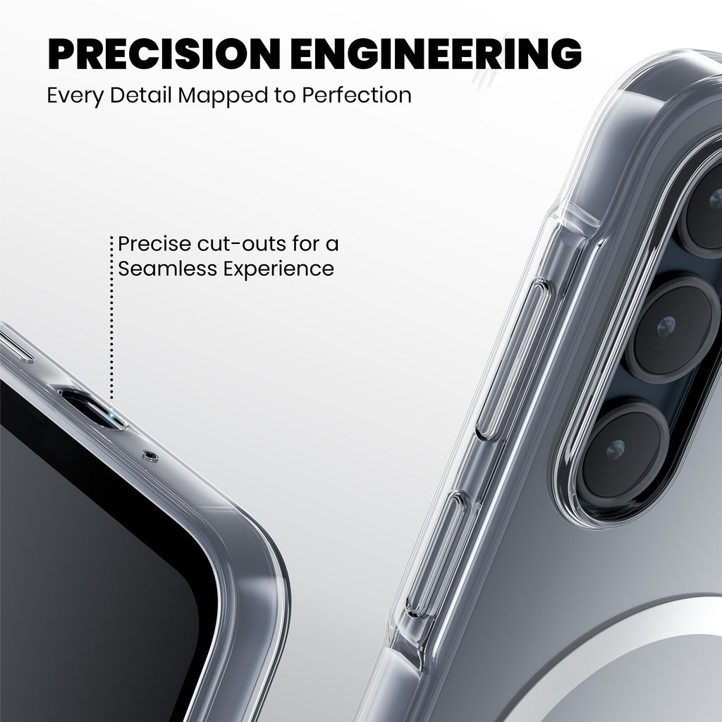 Anti Yellow Magsafe Clear Case for Motorola Edge 50 Fusion