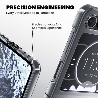 Anti Yellow Magsafe Clear Case for Samsung  Galaxy Z Flip 5