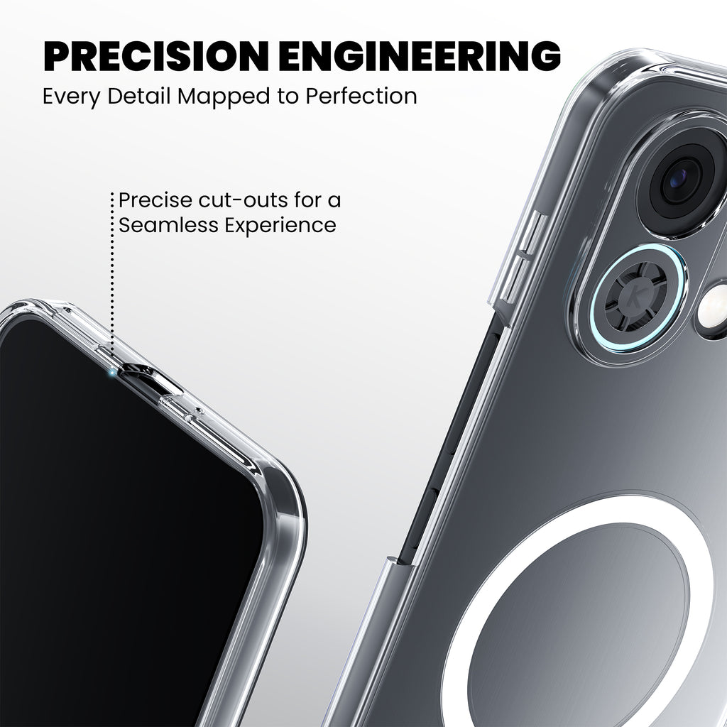 Anti Yellow Magsafe Clear Case for Oppo Reno 10