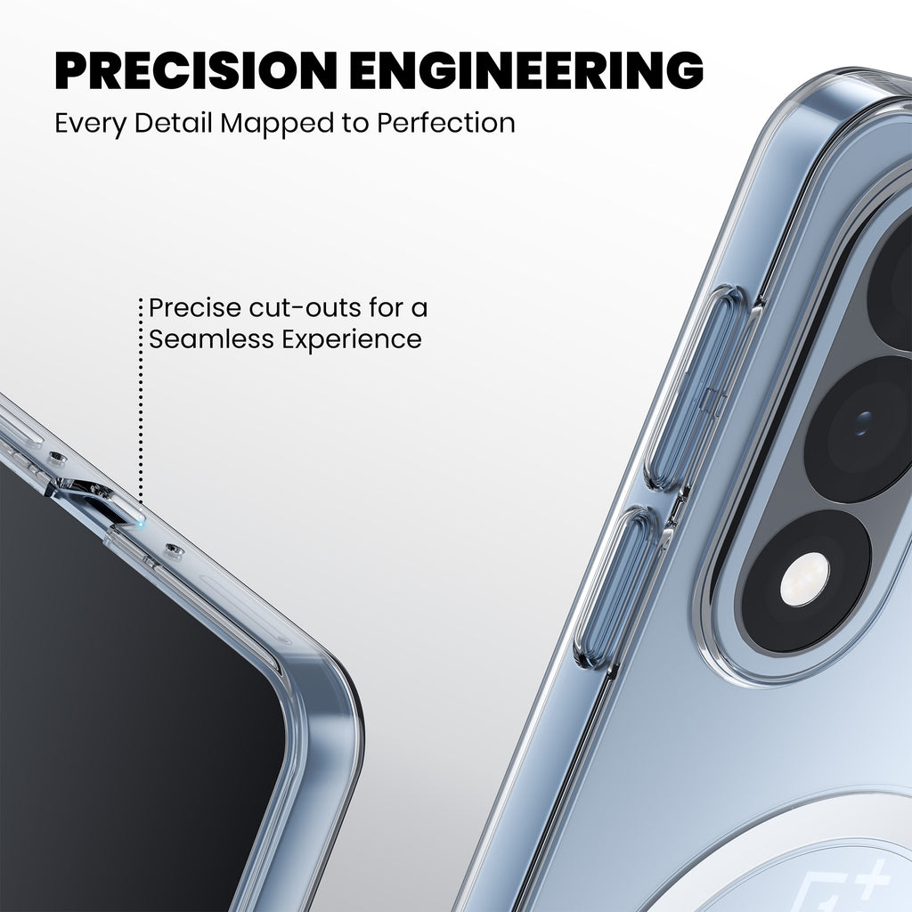 Anti Yellow Magsafe Clear Case for OnePlus Nord CE 5G