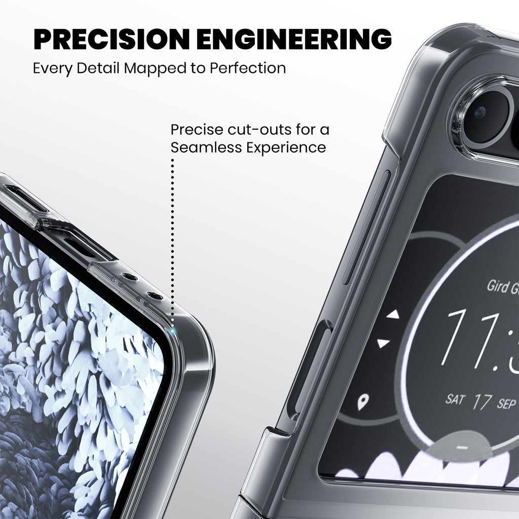 Anti Yellow Magsafe Clear Case for Samsung  Galaxy Z Flip 3