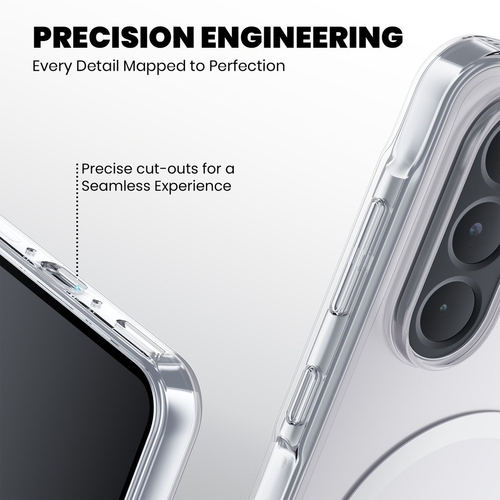 Anti Yellow Magsafe Clear Case for Samsung Galaxy A17 5G