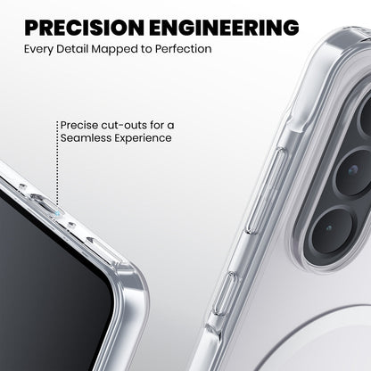 Anti Yellow Magsafe Clear Case for Samsung Galaxy A17 5G