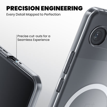 Anti Yellow Magsafe Clear Case for Oneplus Nord 4