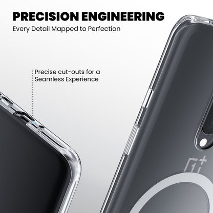 Anti Yellow Magsafe Clear Case for OnePlus 6T