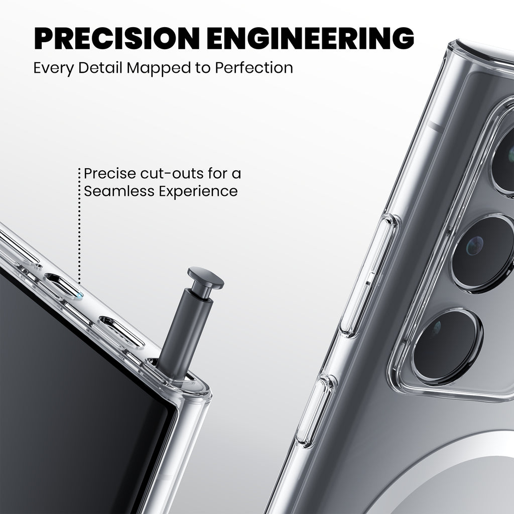 Anti Yellow Magsafe Clear Case for Samsung Galaxy S24 Ultra