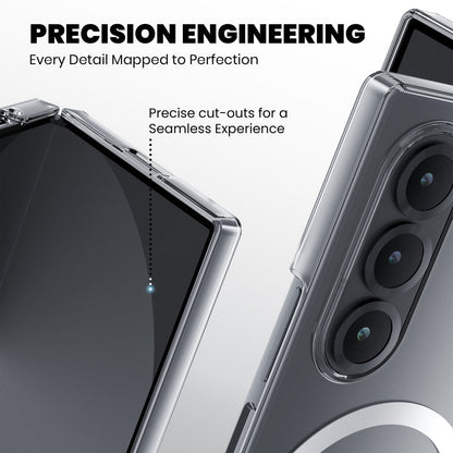 Anti Yellow Magsafe Clear Case for Samsung  Galaxy Z Fold 7