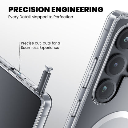 Anti Yellow Magsafe Clear Case for Samsung Galaxy S25 Plus