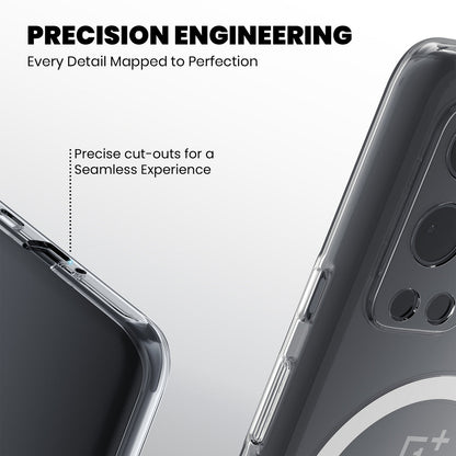 Anti Yellow Magsafe Clear Case for OnePlus 9