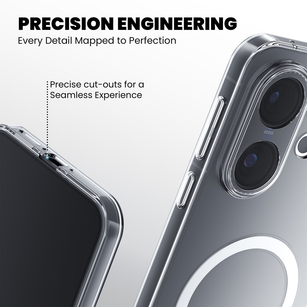 Anti Yellow Magsafe Clear Case for Vivo V60
