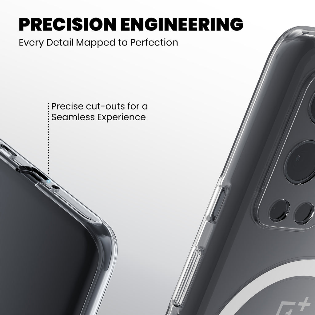 Anti Yellow Magsafe Clear Case for OnePlus 7T