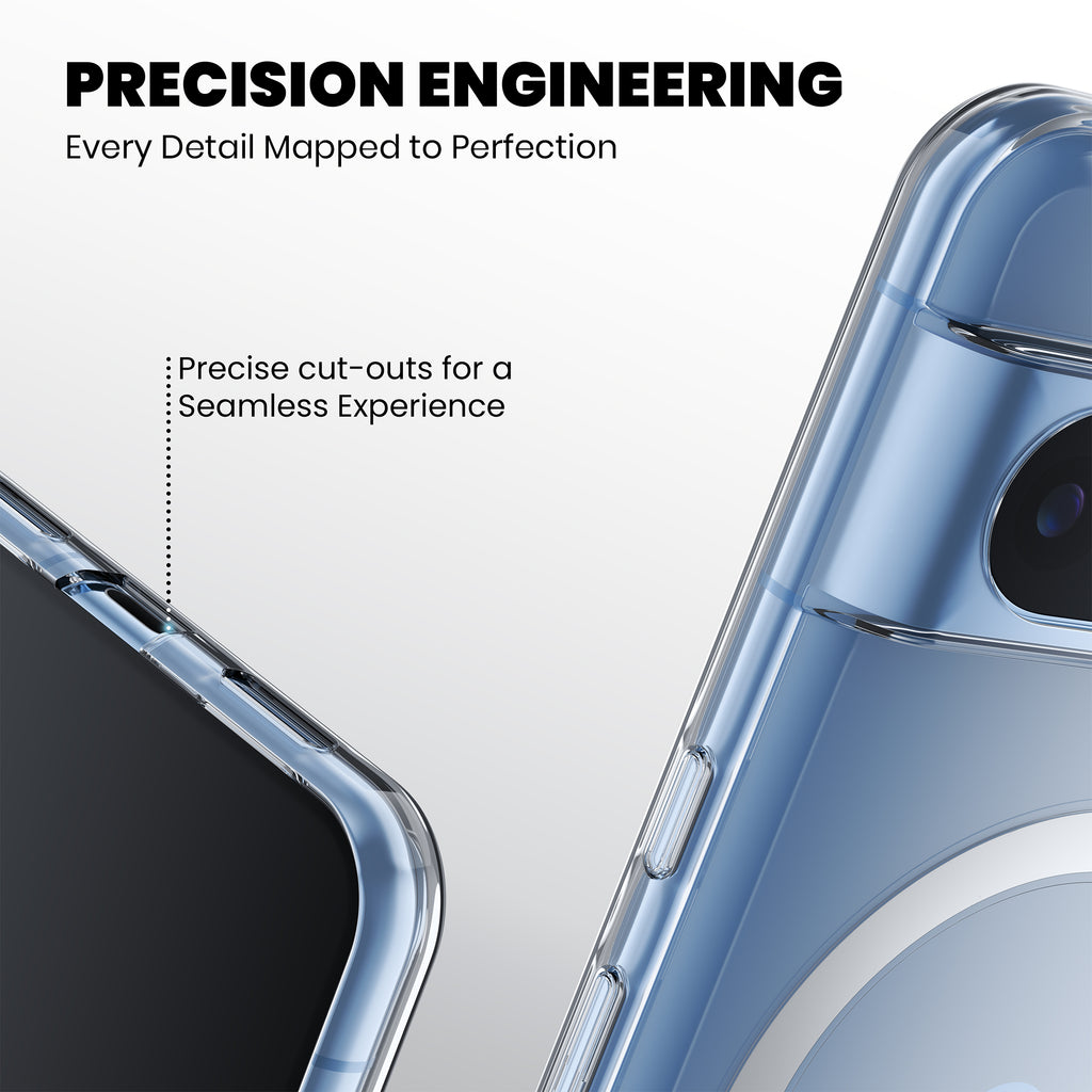 Anti Yellow Magsafe Clear Case for Google Pixel 8A