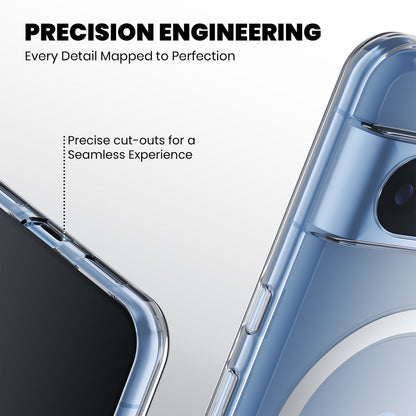 Anti Yellow Magsafe Clear Case for Google Pixel 8A