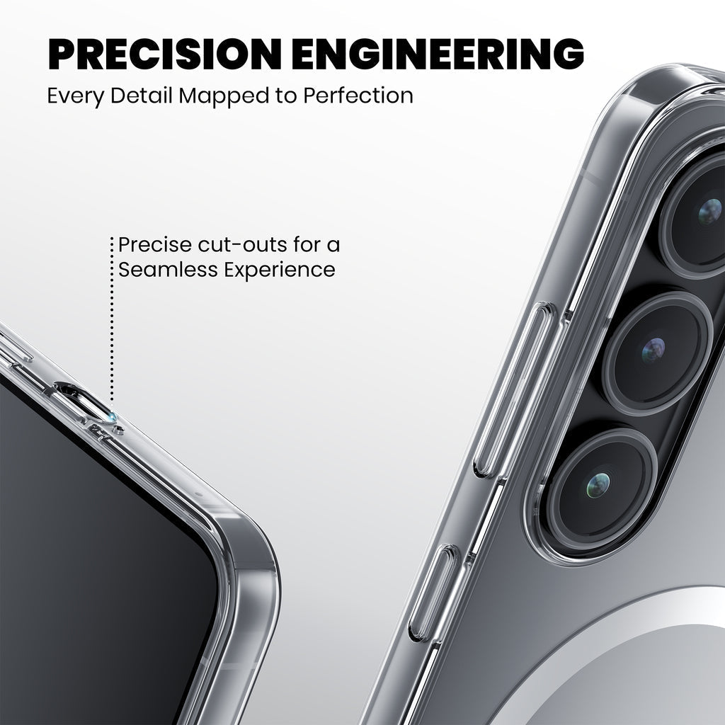 Anti Yellow Magsafe Clear Case for Samsung Galaxy S25