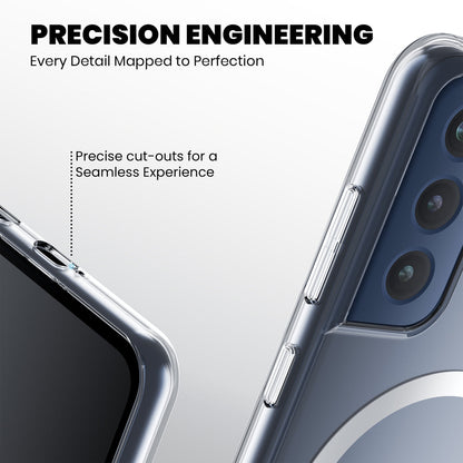 Anti Yellow Magsafe Clear Case for Samsung Galaxy S21 FE 5G