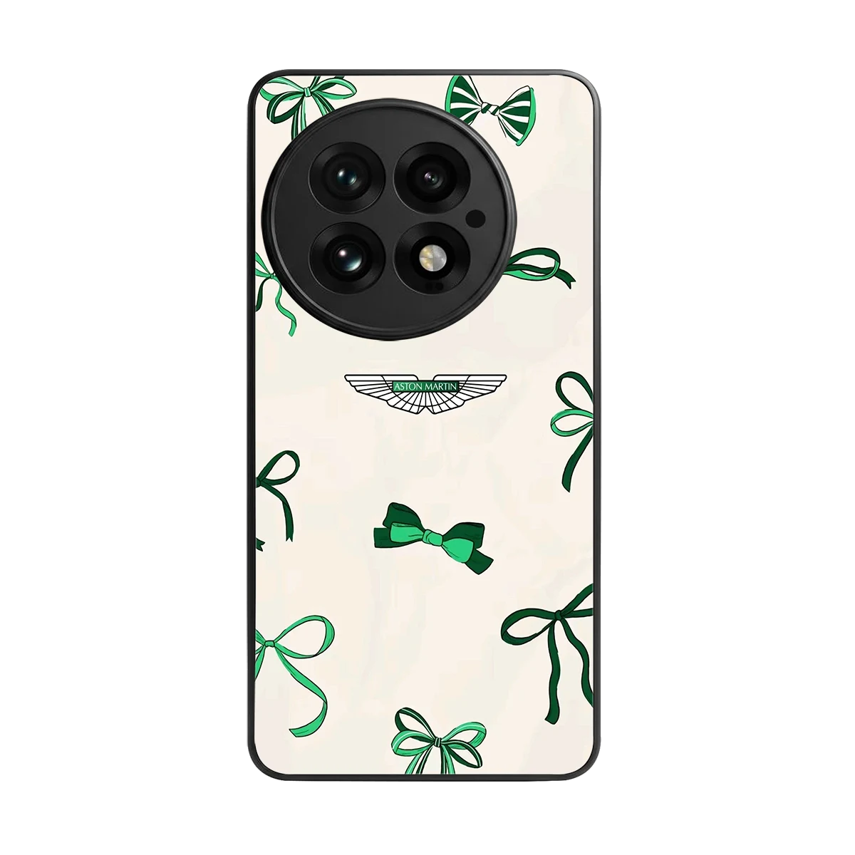 AM X Bows back phone cover | glass case for oneplus 13