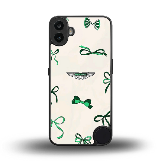 AM X Bows back phone cover | glass case for cmf nothing phone 1