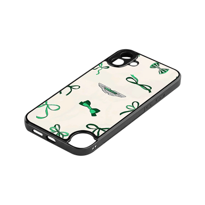 AM X Bows stylish phone case for cmf nothing phone 1 | glossy glass and slim fit