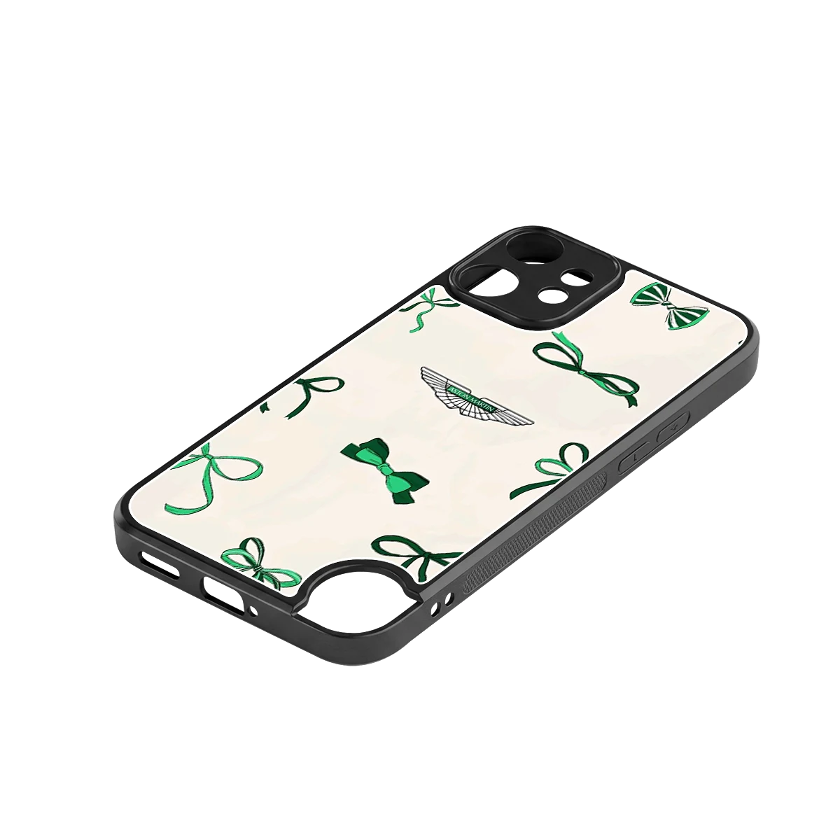 AM X Bows stylish phone case for cmf nothing phone 2 pro | glossy glass and slim fit