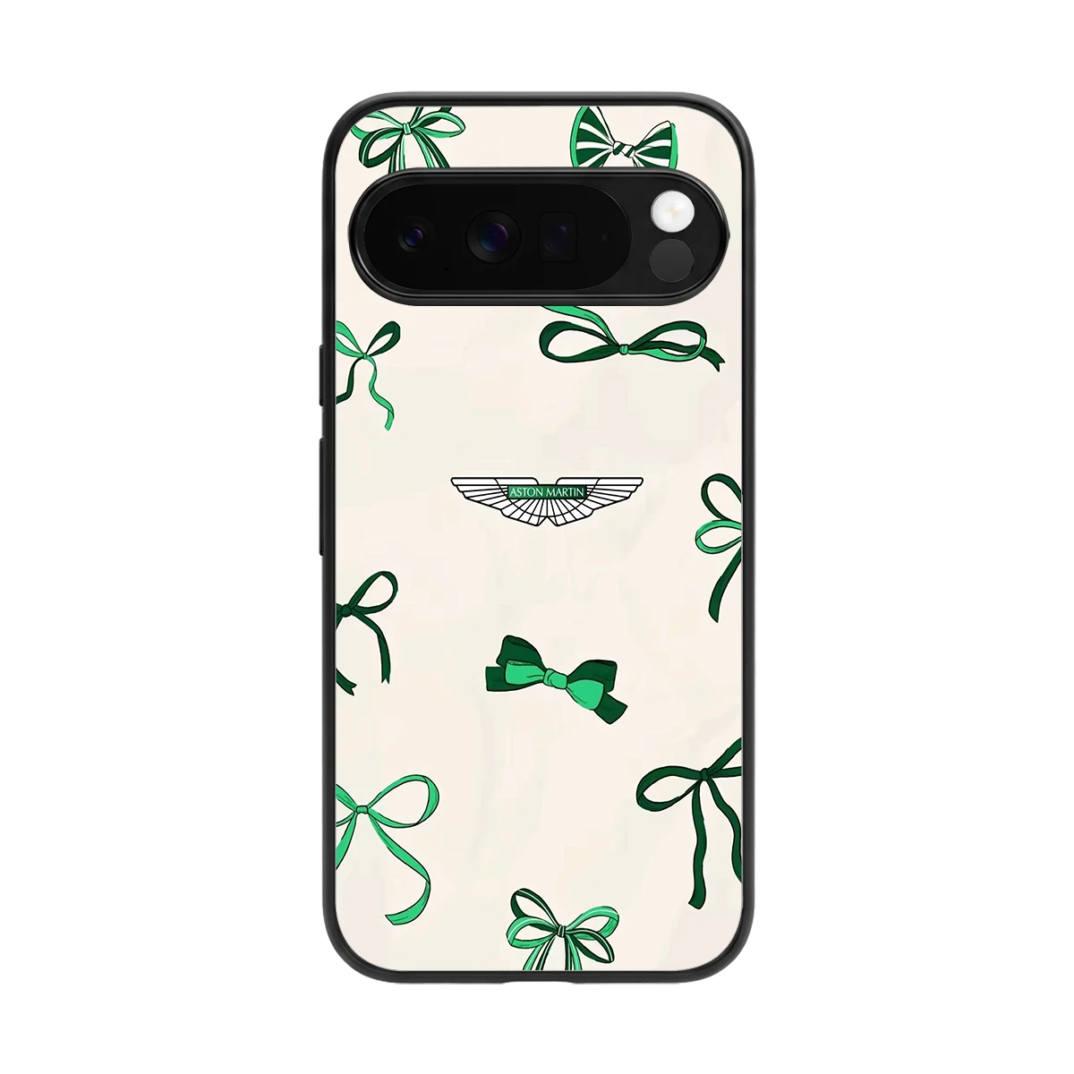 AM X Bows back phone cover | glass case for google pixel 10 pro xl