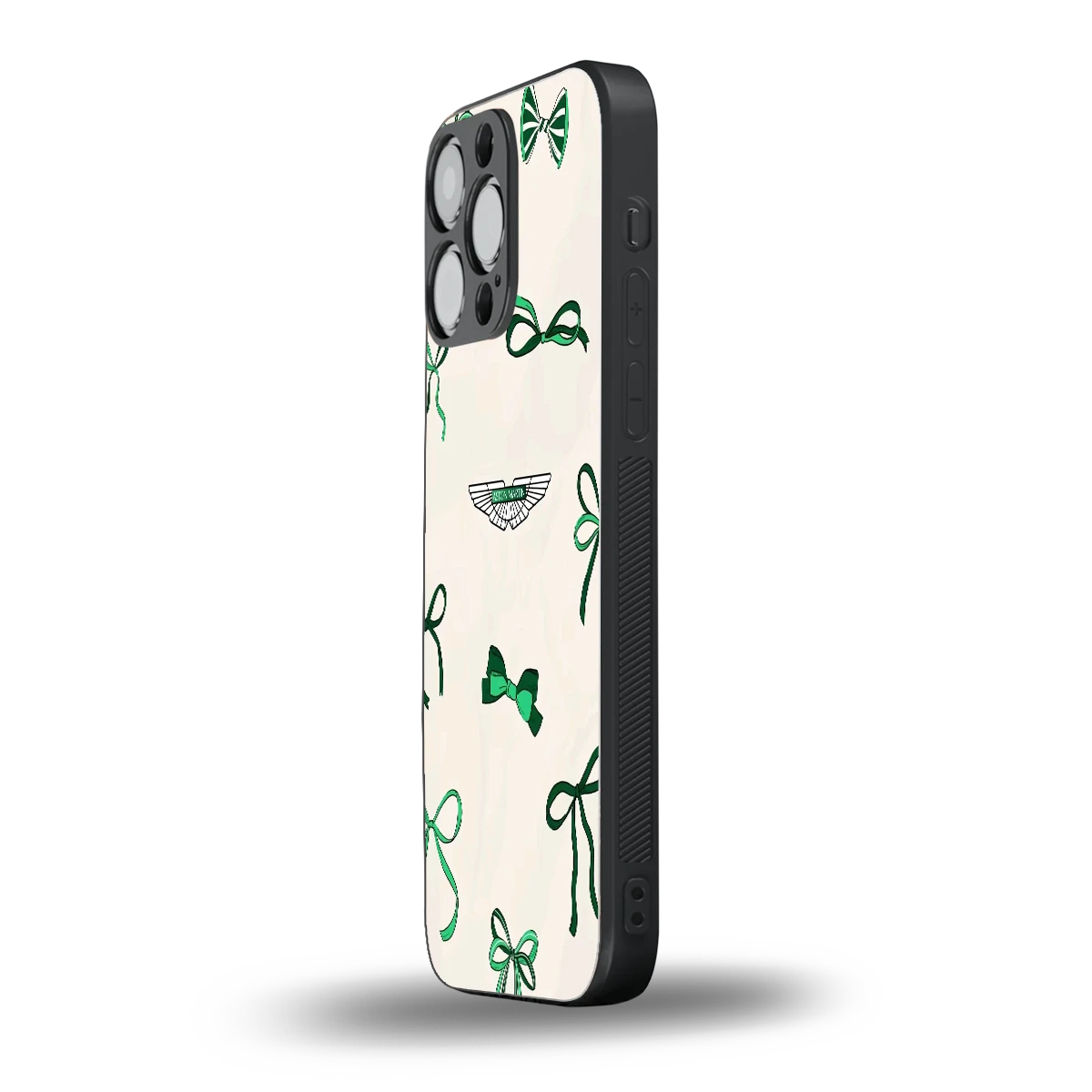 AM X Bows iphone 15 pro max mobile cover | shockproof glass phone case