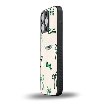 AM X Bows iphone 15 pro max mobile cover | shockproof glass phone case