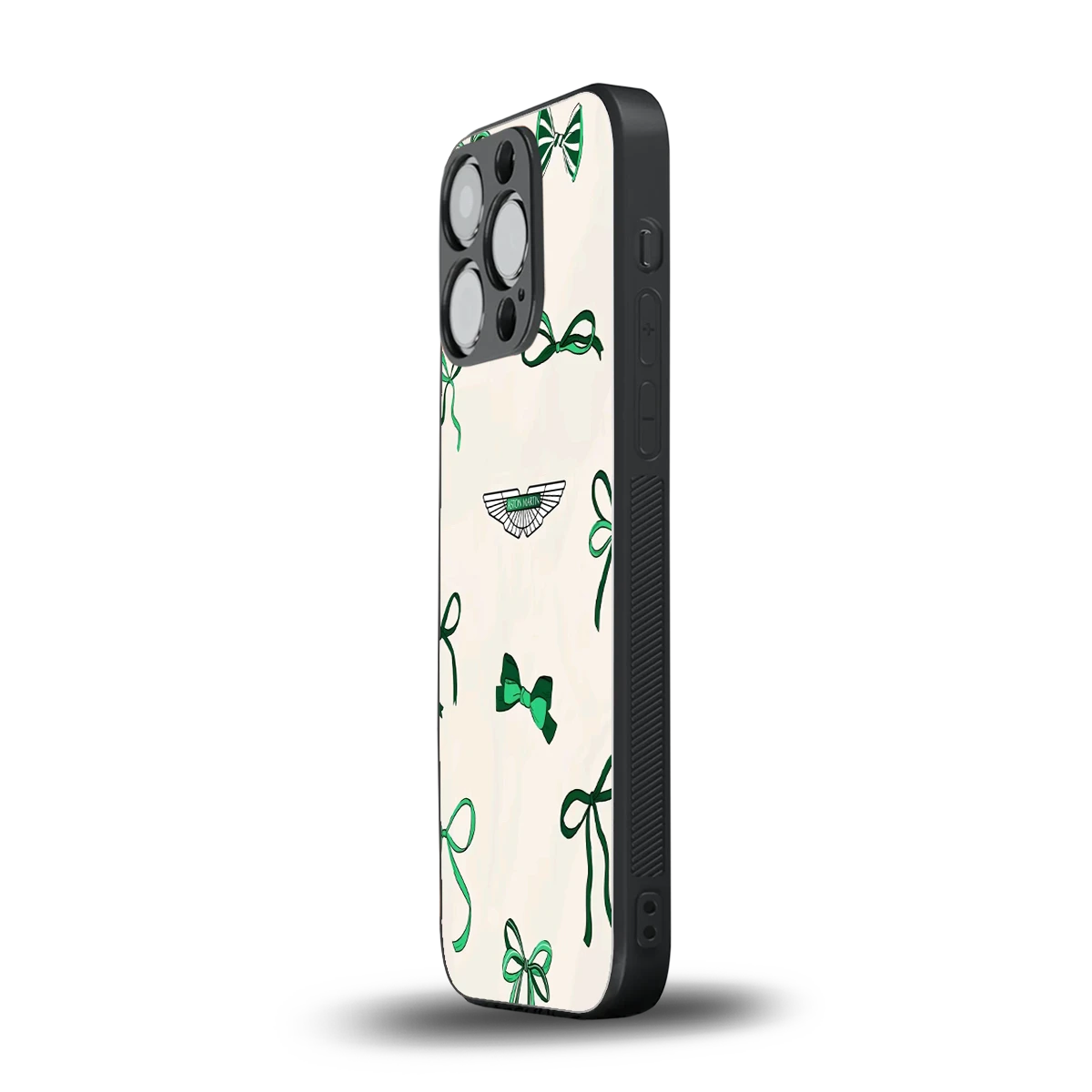 AM X Bows iphone 15 pro mobile cover | shockproof glass phone case