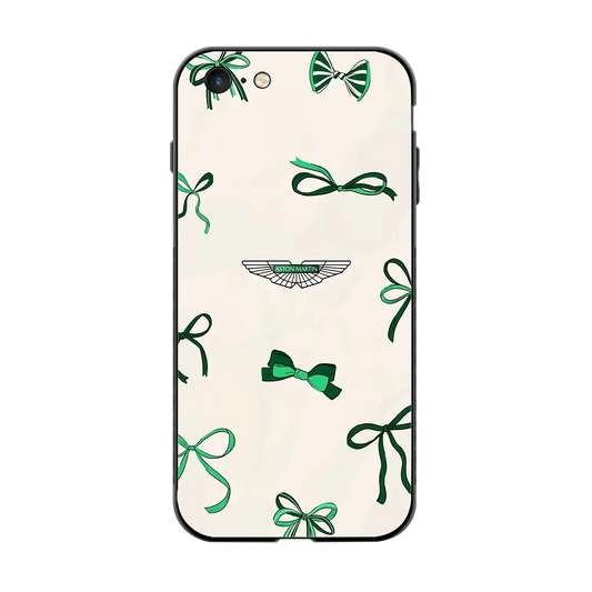 AM X Bows back phone cover | glass case for iphone 6