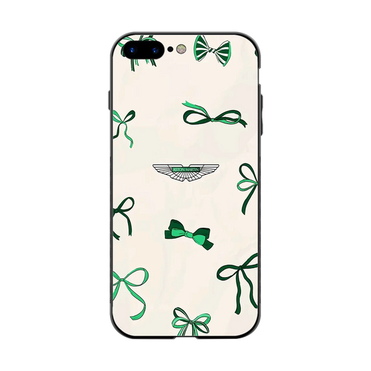 AM X Bows back phone cover | glass case for iphone 7 plus