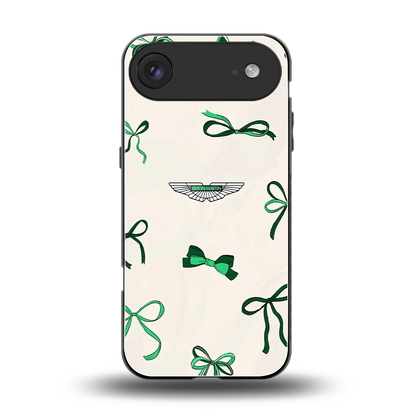 AM X Bows back phone cover | glass case for iphone air