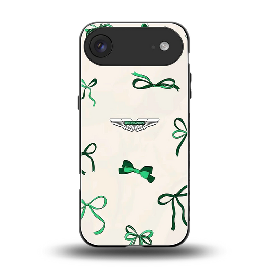 AM X Bows back phone cover | glass case for iphone air