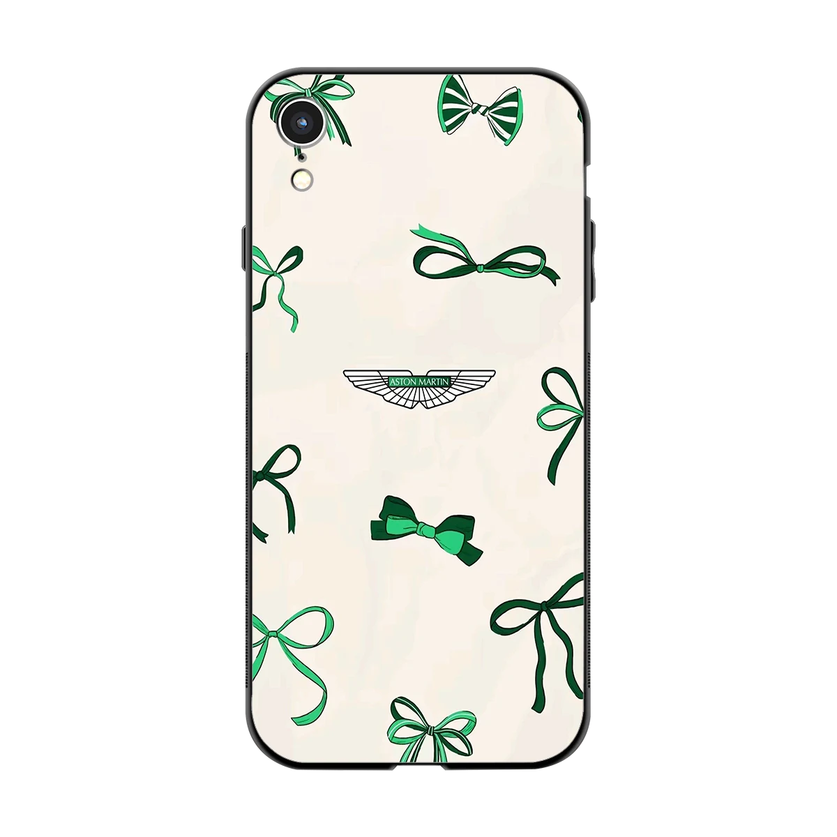 AM X Bows back phone cover | glass case for iphone xr