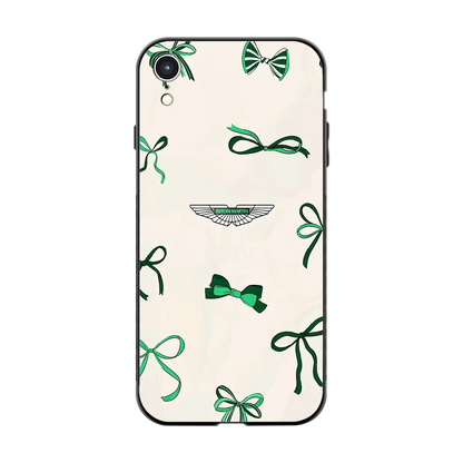 AM X Bows back phone cover | glass case for iphone xr