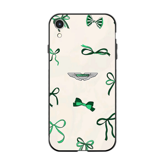 AM X Bows back phone cover | glass case for iphone xr