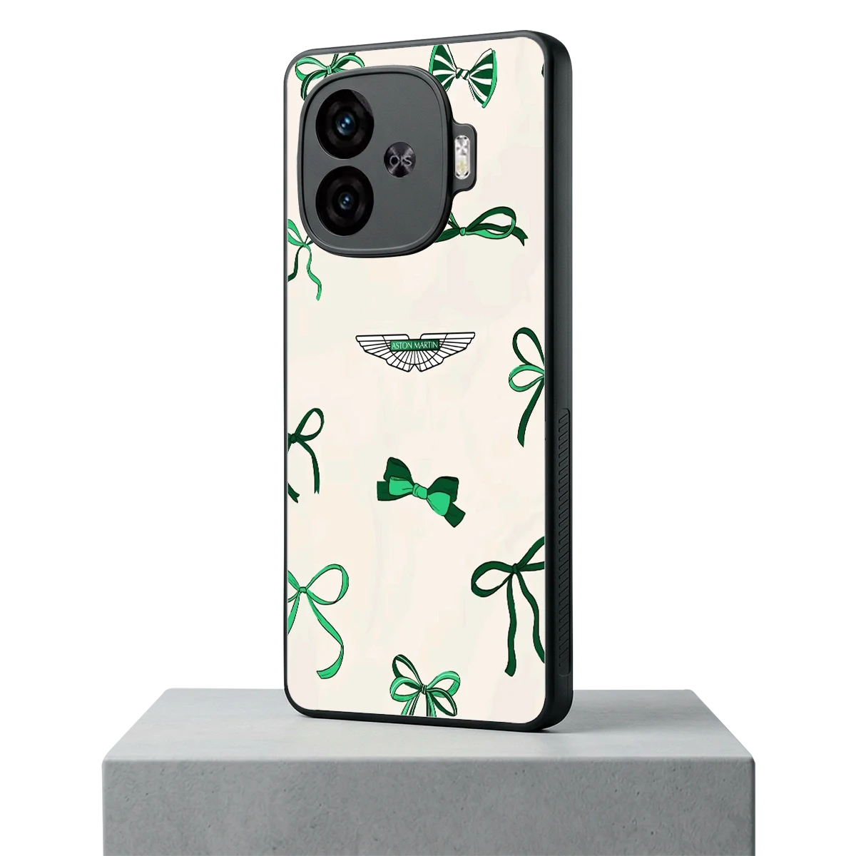 AM X Bows iqoo neo 10r 5g mobile cover | shockproof glass phone case