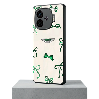 AM X Bows iqoo neo 10r 5g mobile cover | shockproof glass phone case