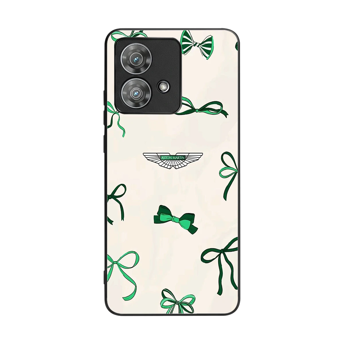 AM X Bows back phone cover | glass case for motorola edge 40 neo 5g