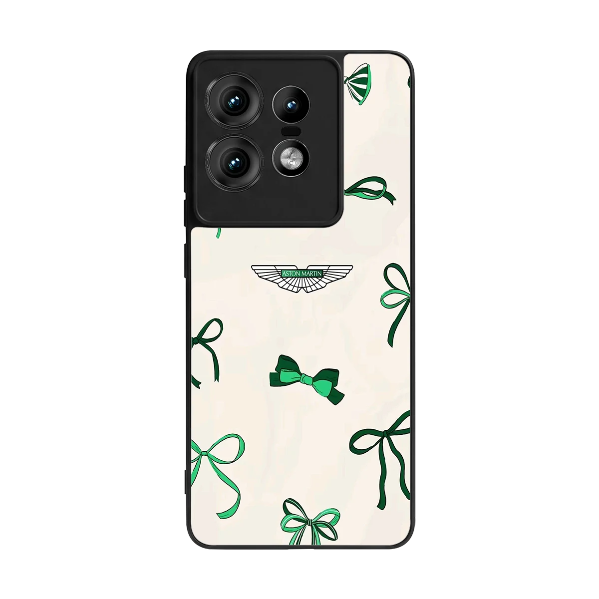 AM X Bows back phone cover | glass case for motorola edge 50 pro
