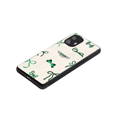 AM X Bows stylish phone case for nothing phone 2 | glossy glass and slim fit