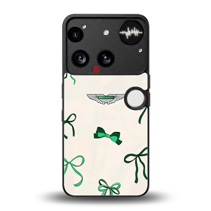 AM X Bows back phone cover | glass case for nothing phone 3