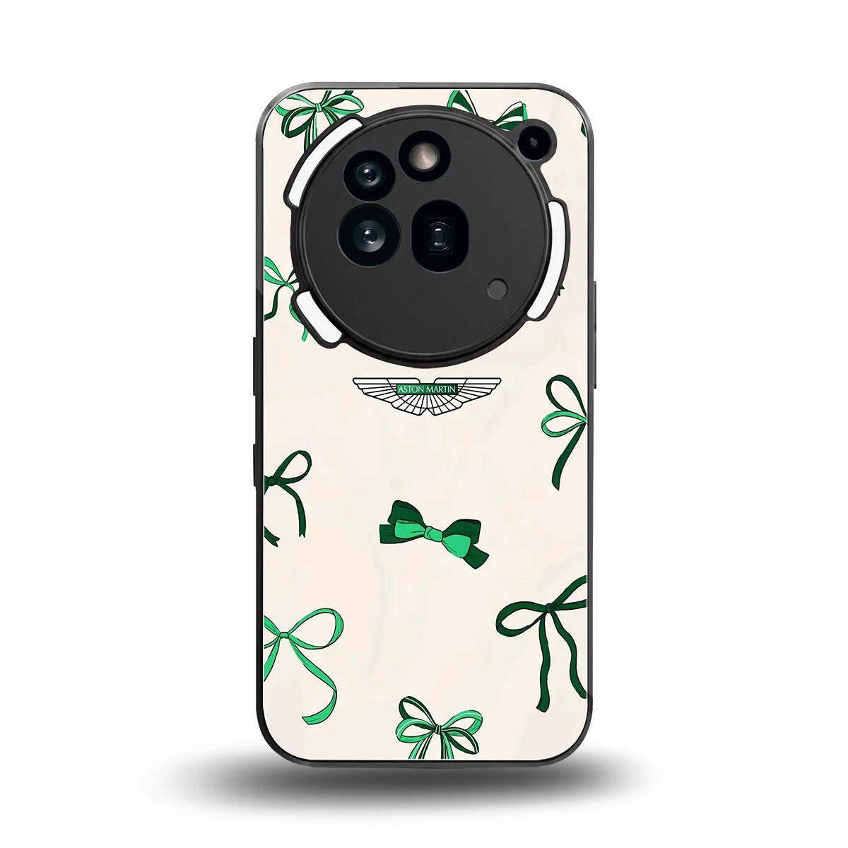 AM X Bows back phone cover | glass case for nothing phone 3a pro