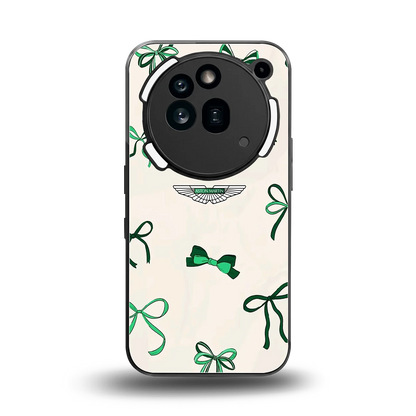 AM X Bows back phone cover | glass case for nothing phone 3a pro