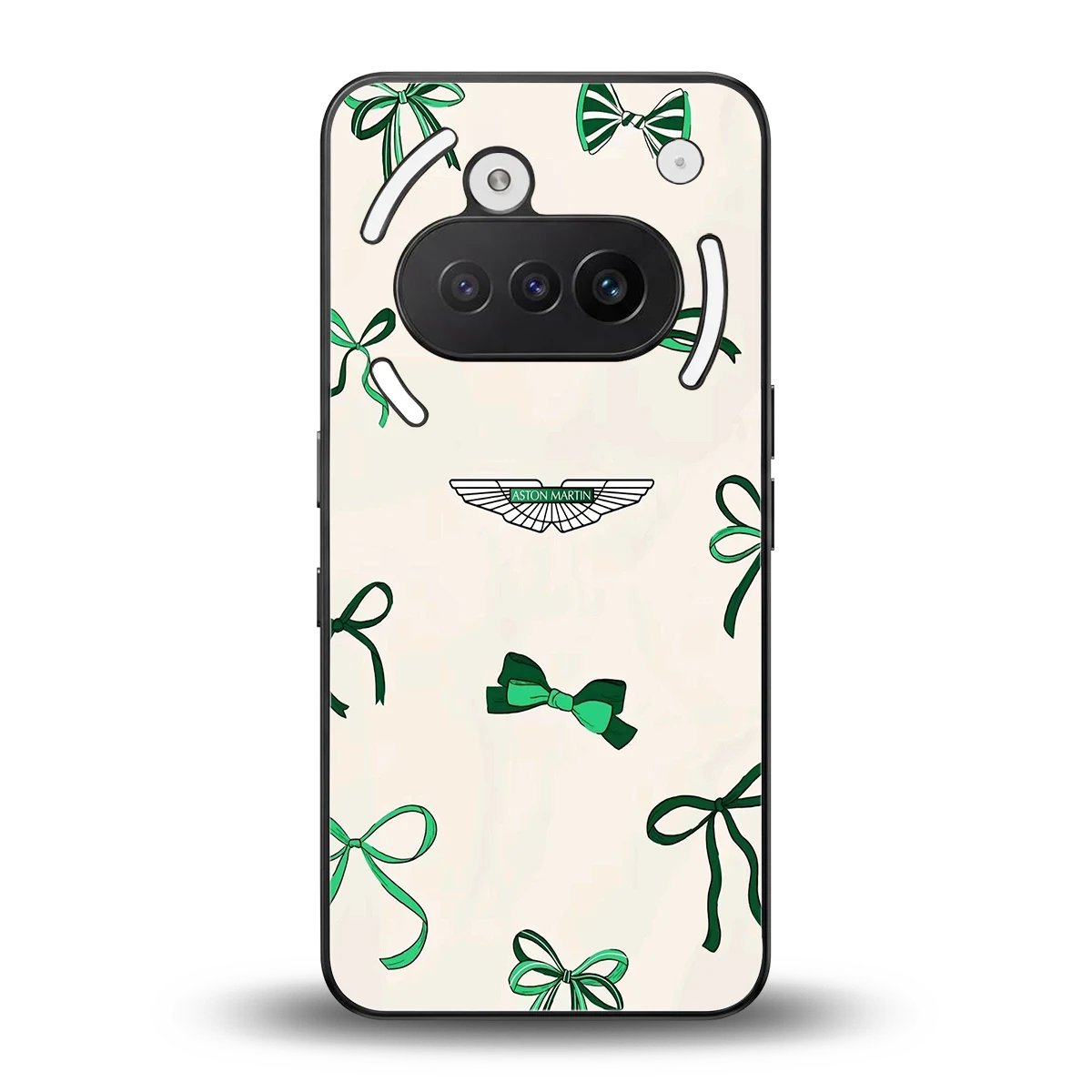 AM X Bows back phone cover | glass case for nothing phone 3a