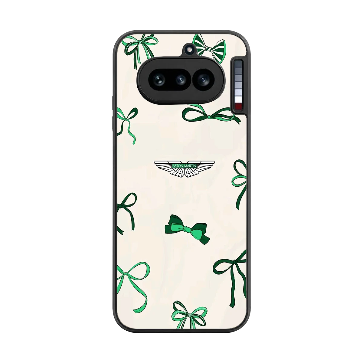 AM X Bows back phone cover | glass case for nothing phone 4a